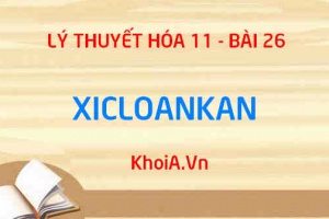 Xicloankan là gì? tính chất hóa học, Cấu tạo phân tử, Điều chế và Ứng dụng của Xicloankan - Hóa 11 bài 26